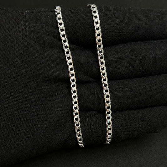 4MM Sterling Silver Curb Chain