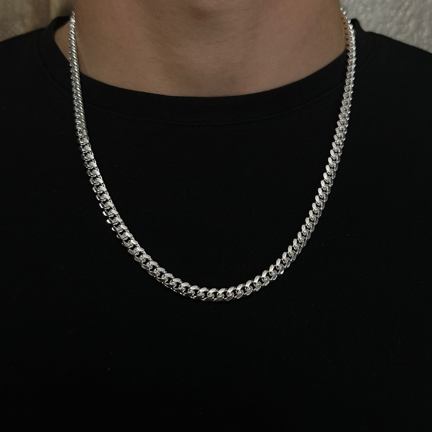 6MM Sterling Silver Miami Cuban Link Chain
