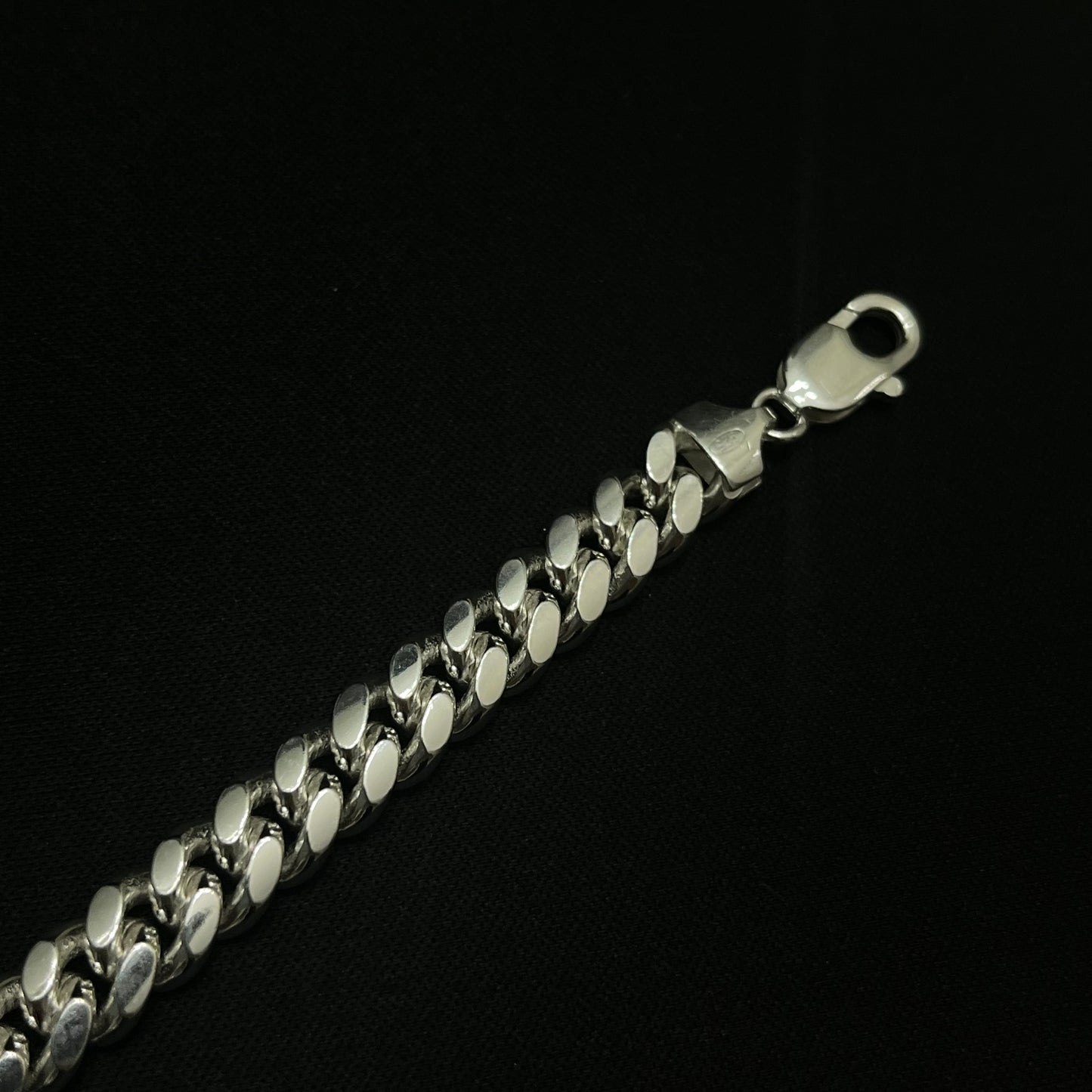 9MM Sterling Silver Miami Cuban Link Chain