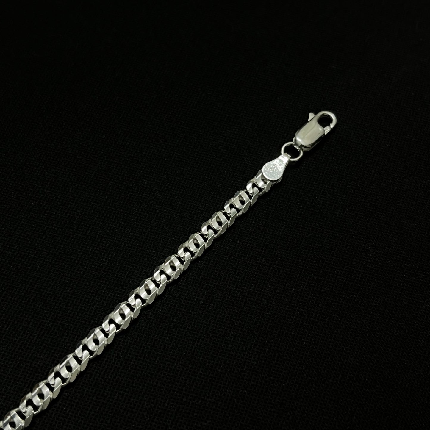 4MM Sterling Silver Imbued Chain