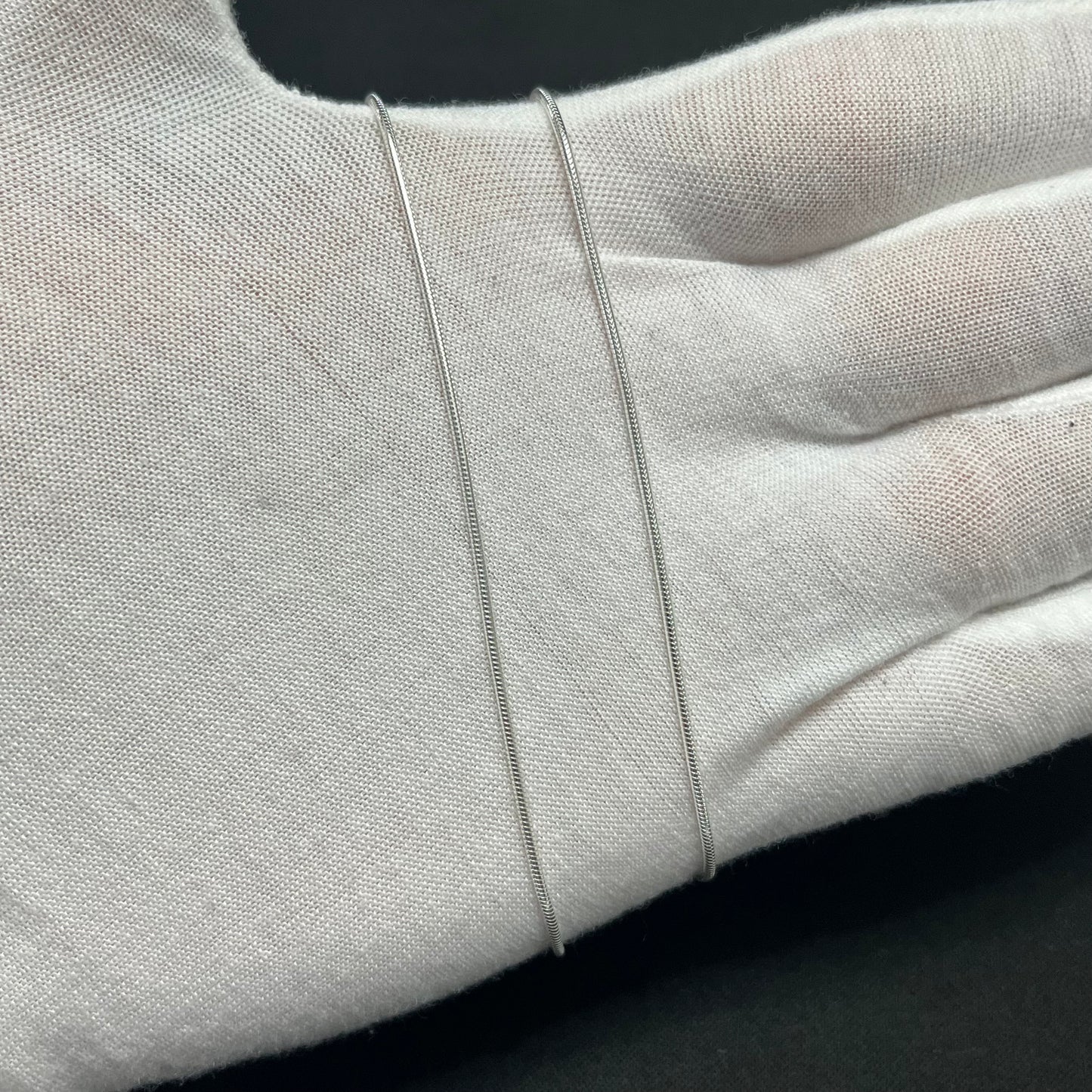 1MM Sterling Silver Snake Chain