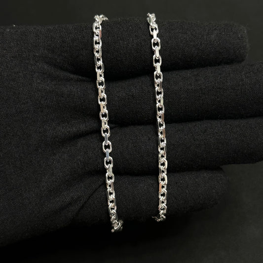 3.5MM Sterling Silver Anchor Chain