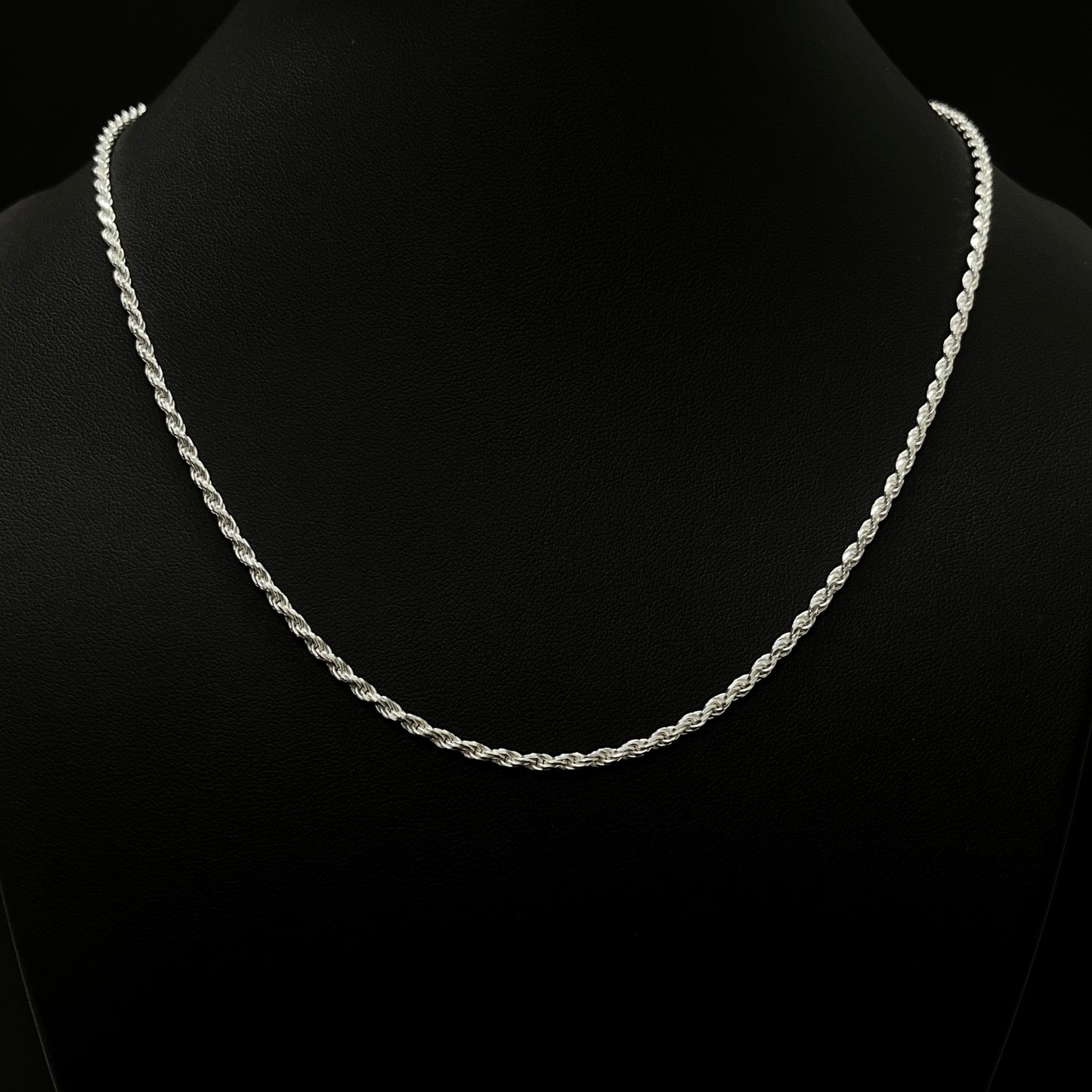 2MM Sterling Silver Rope Chain
