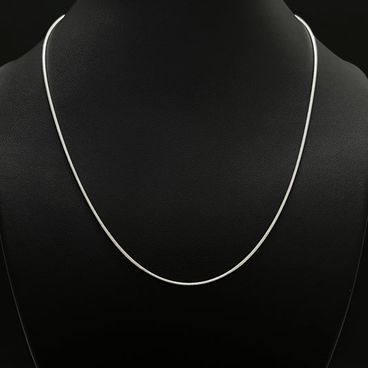 1MM Sterling Silver Snake Chain