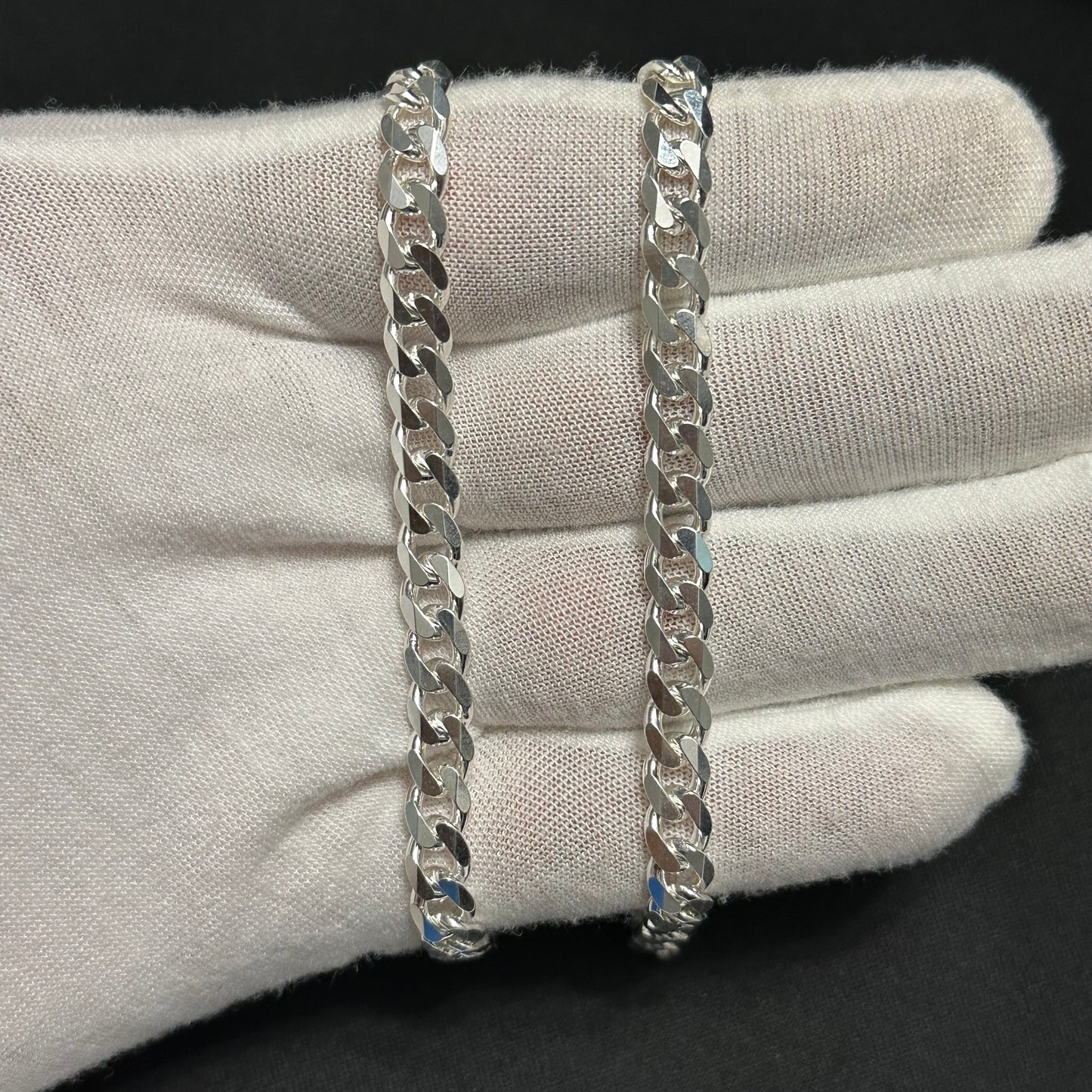 6.5MM Sterling Silver Curb Chain