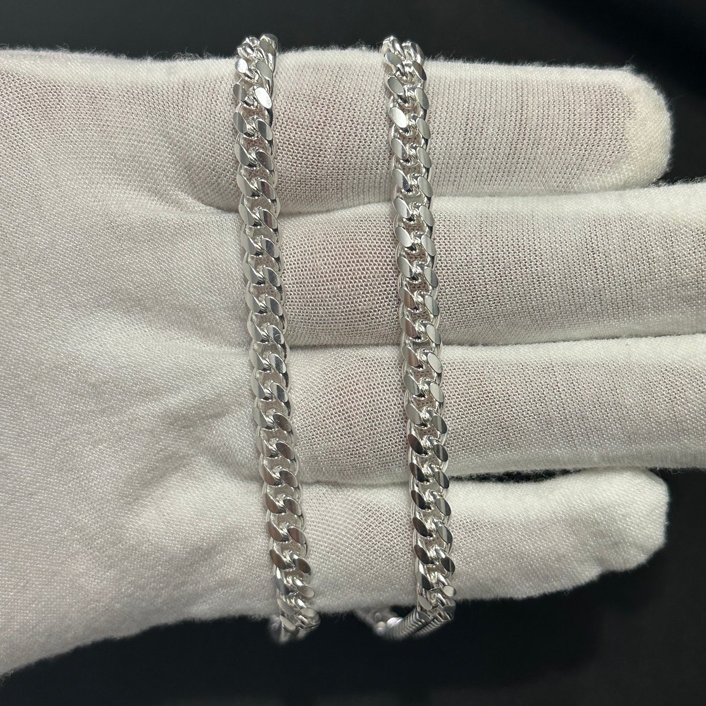 6MM Sterling Silver Miami Cuban Link Chain