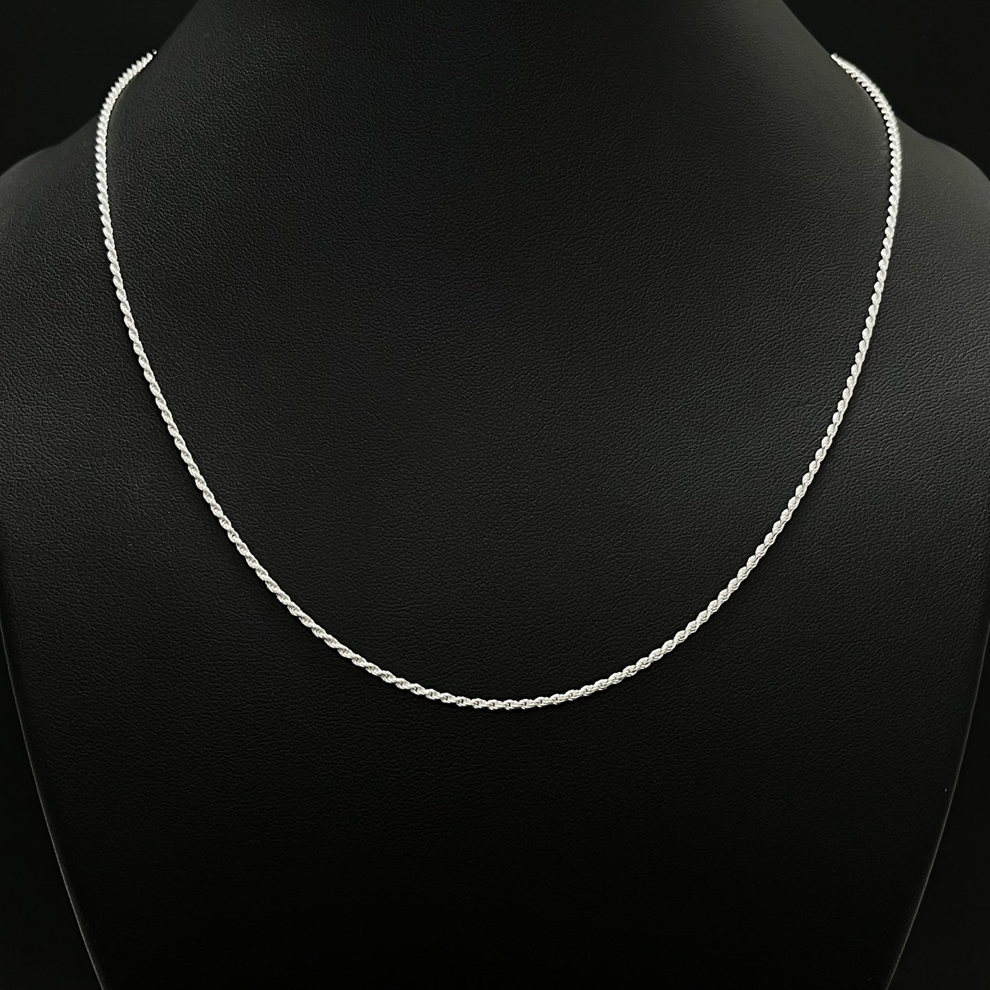 1.5MM Sterling Silver Rope Chain