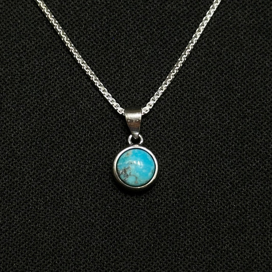 Sterling Silver Turquoise Necklace