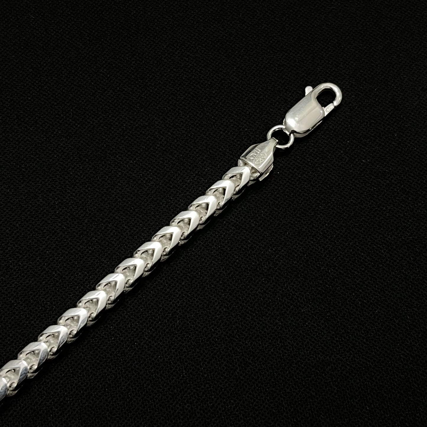 4.5MM Sterling Silver Franco Chain