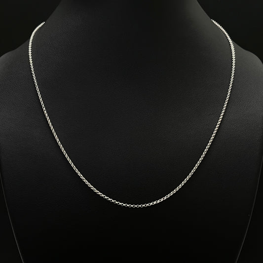 1MM Sterling Silver Rolo Chain