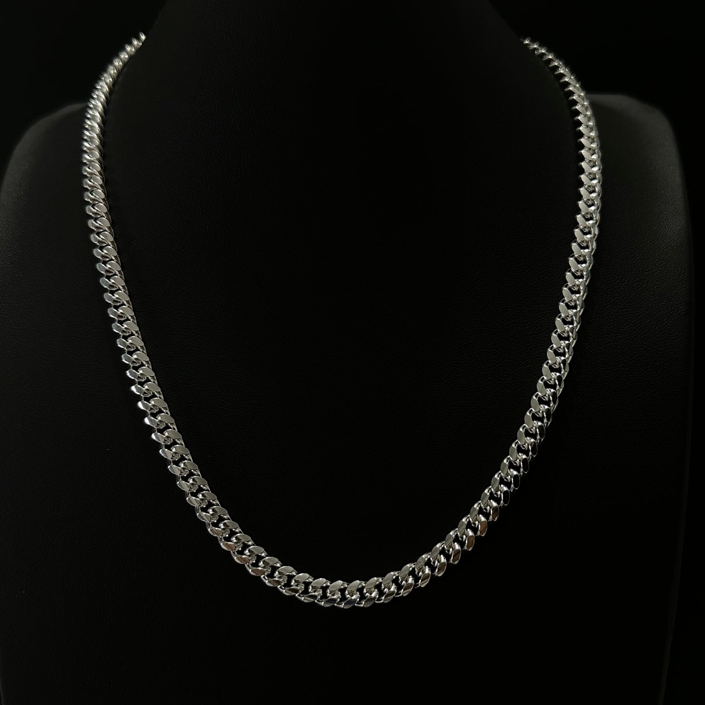 6MM Sterling Silver Miami Cuban Link Chain