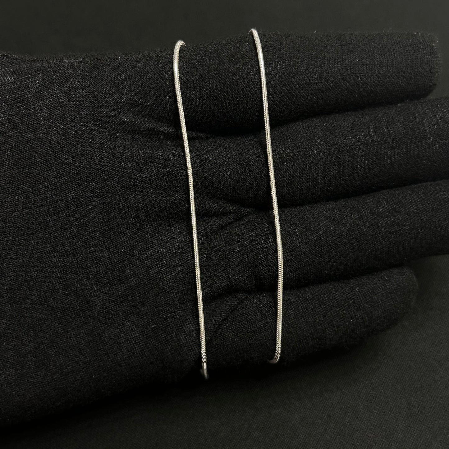 1MM Sterling Silver Snake Chain