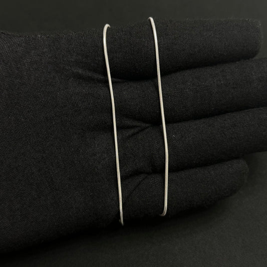 1MM Sterling Silver Snake Chain