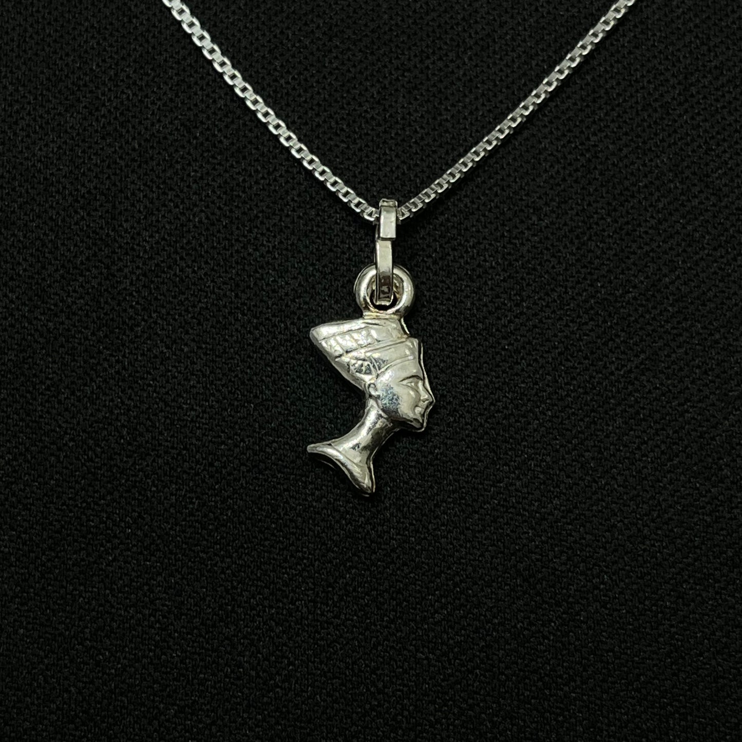 Sterling Silver Nefertiti Necklace