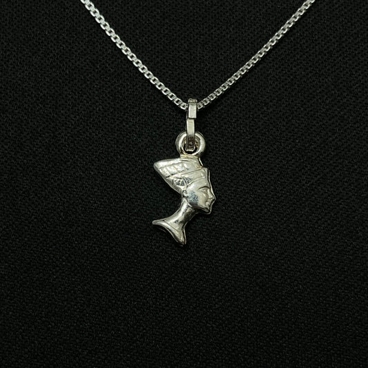 Sterling Silver Nefertiti Necklace