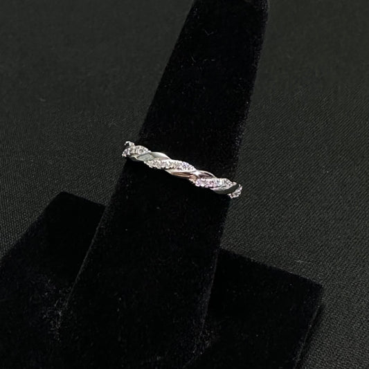 Sterling Silver Twisted Ring