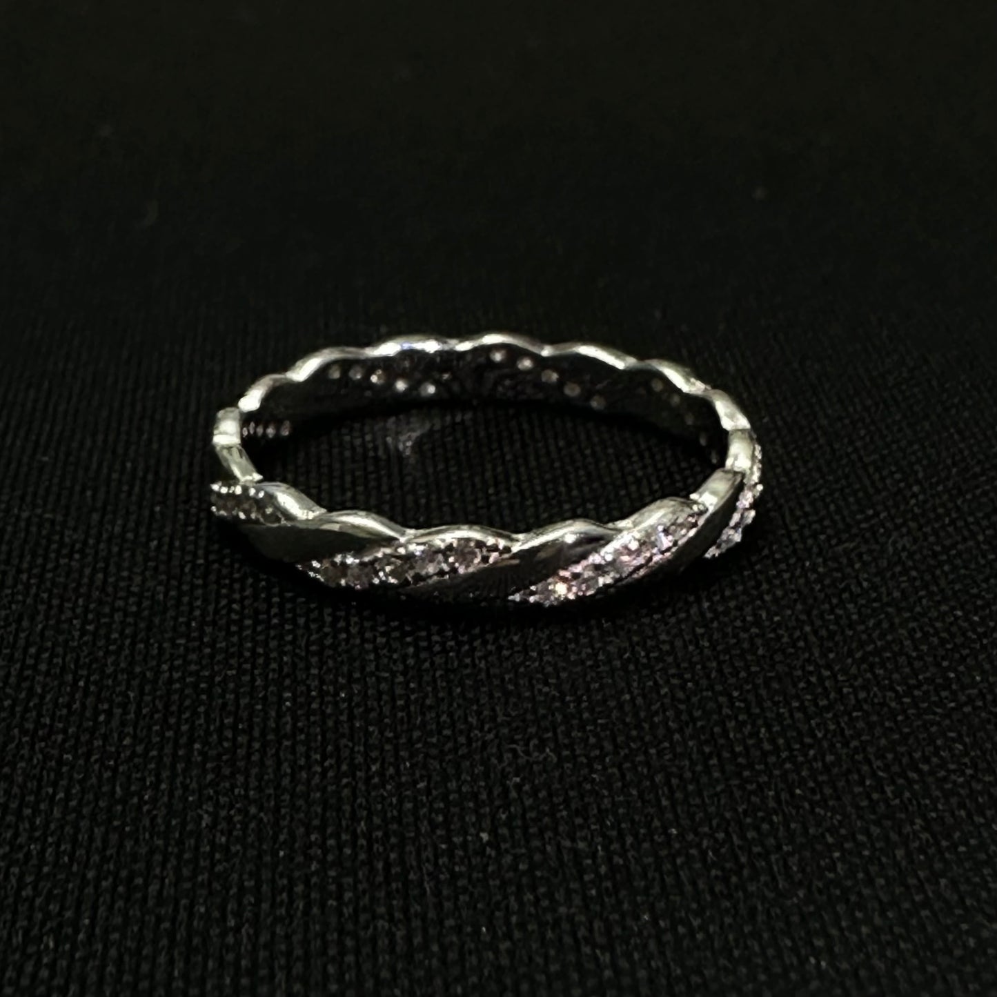 Sterling Silver Twisted Ring