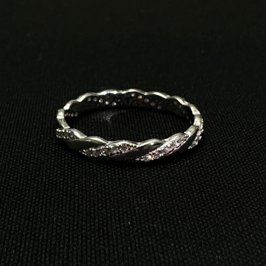 Sterling Silver Twisted Ring
