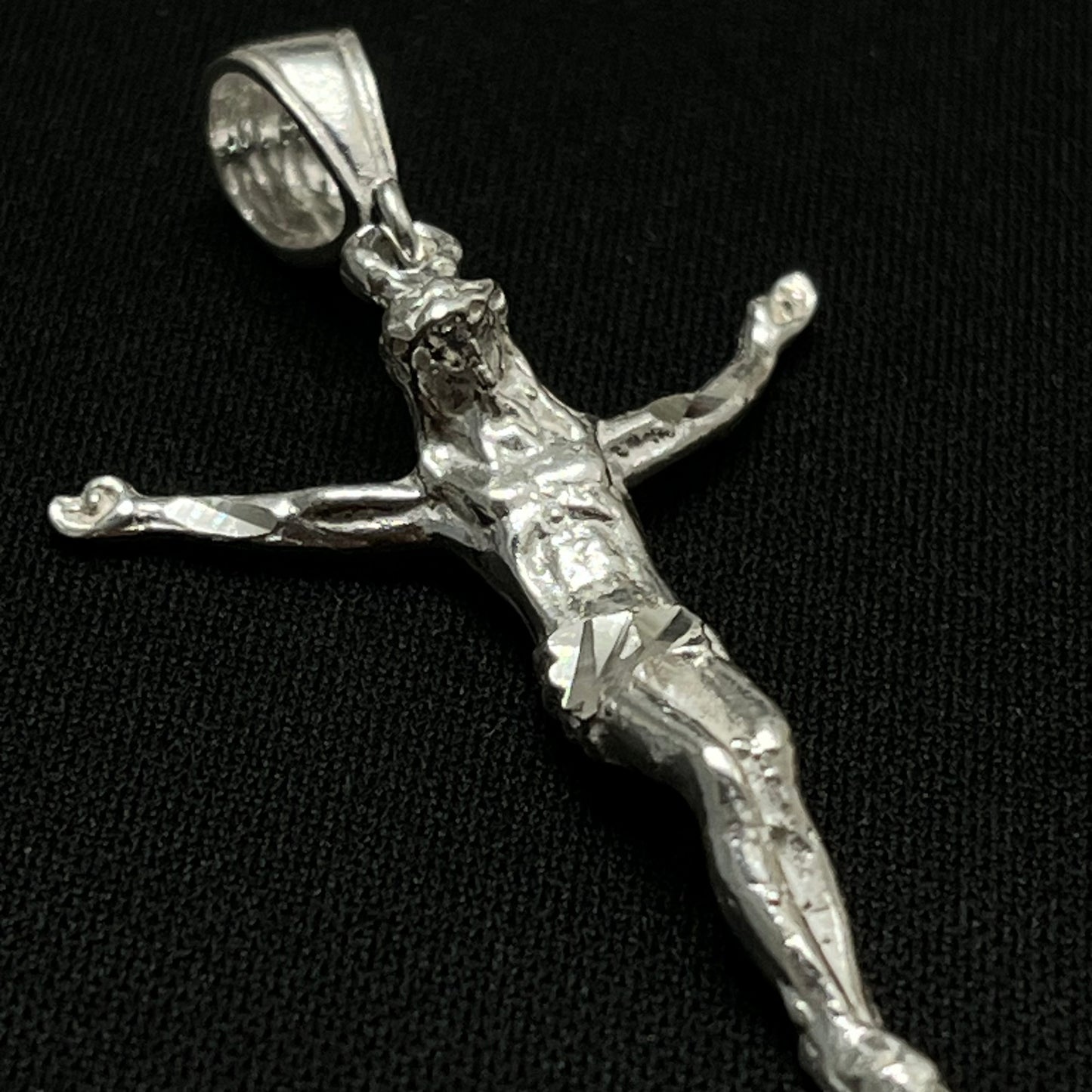 Sterling Silver Jesus Pendant