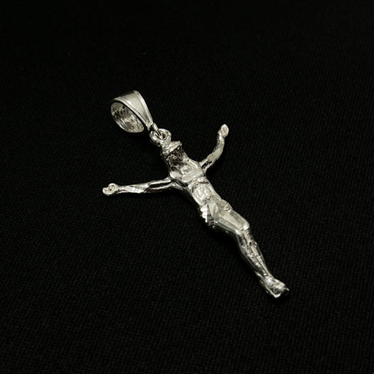 Sterling Silver Jesus Pendant