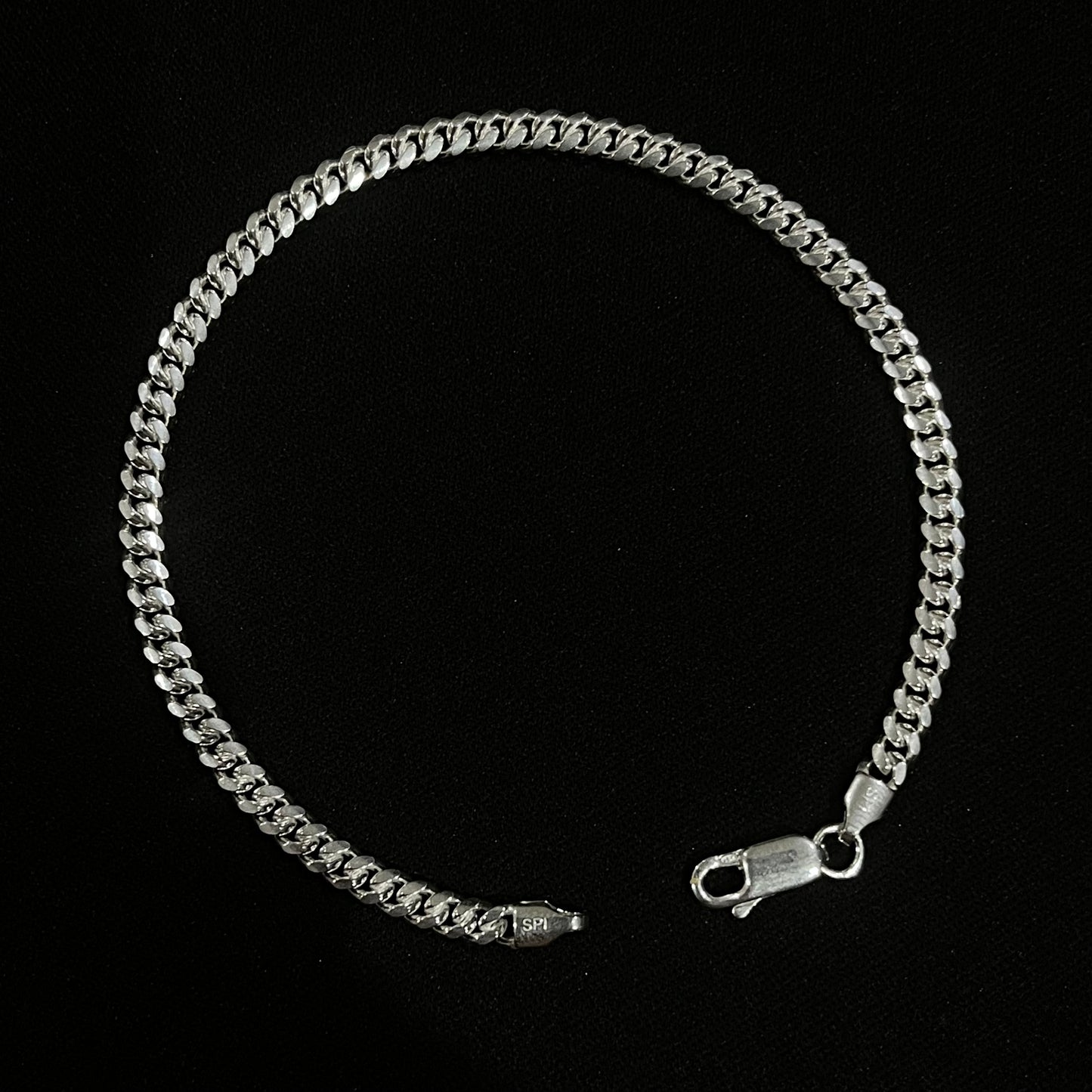 4MM Sterling Silver Miami Cuban Link Bracelet