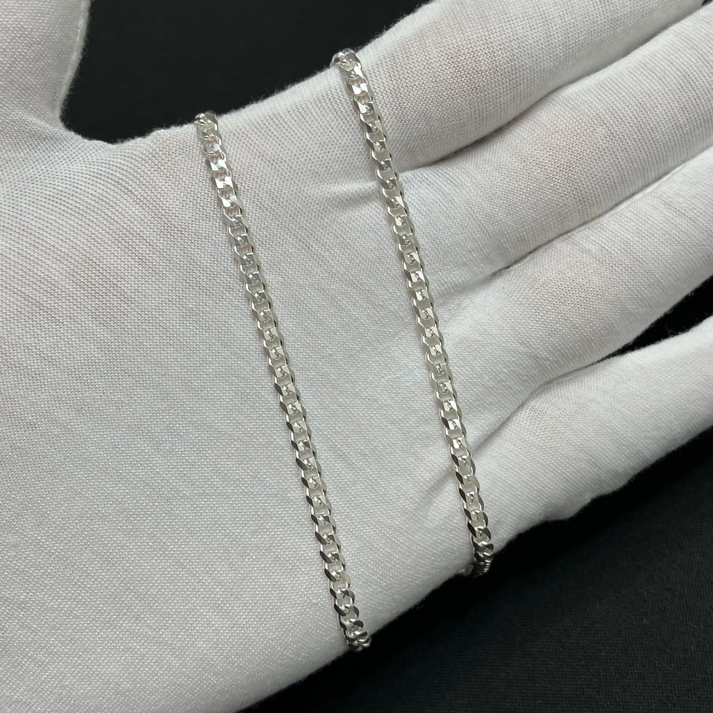 4MM Sterling Silver Curb Chain