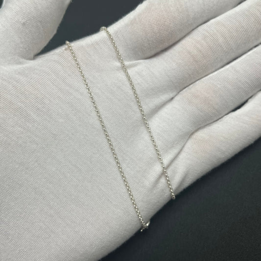 1MM Sterling Silver Rolo Chain