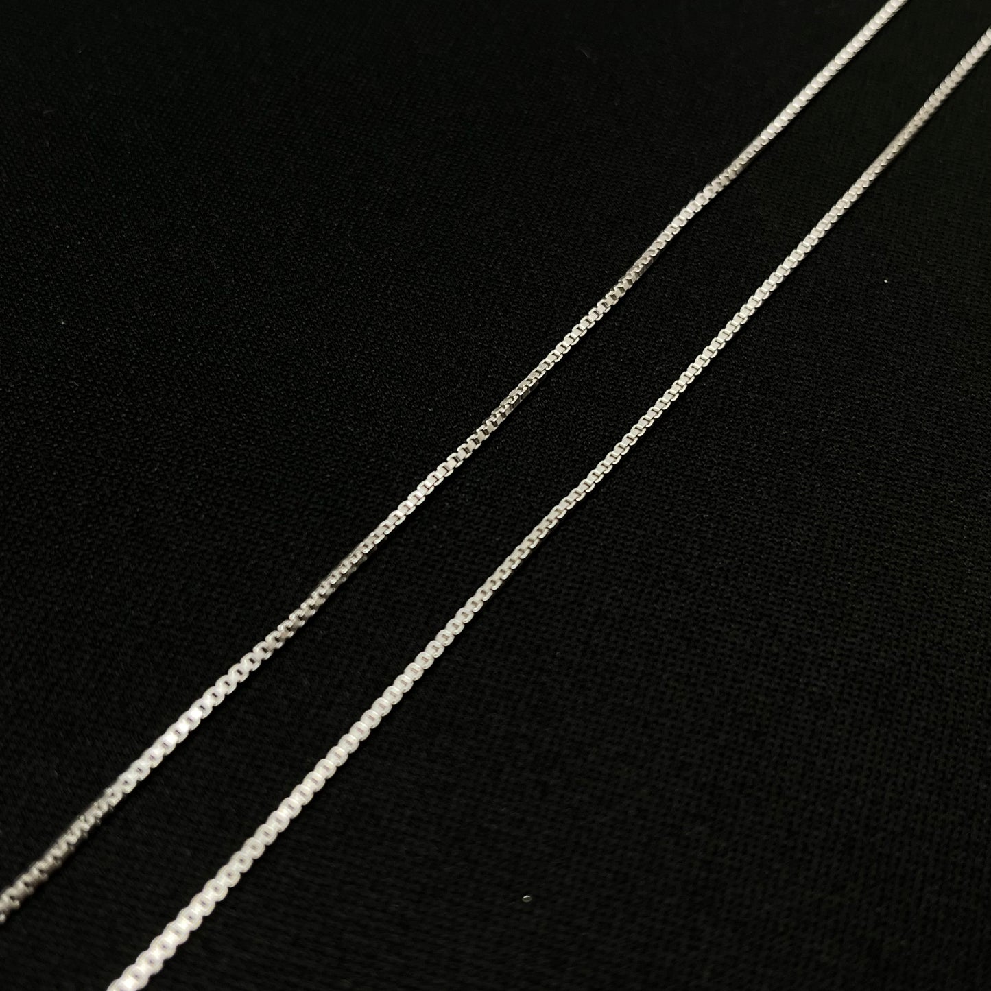 1MM Sterling Silver Box Chain