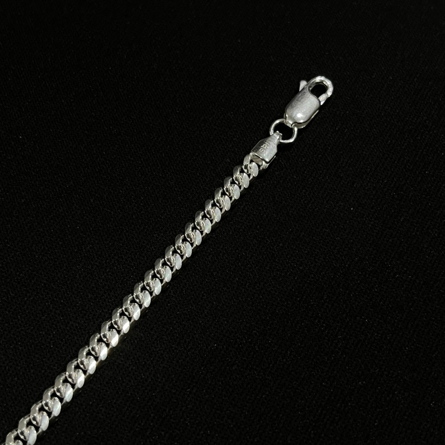 4MM Sterling Silver Miami Cuban Link Bracelet