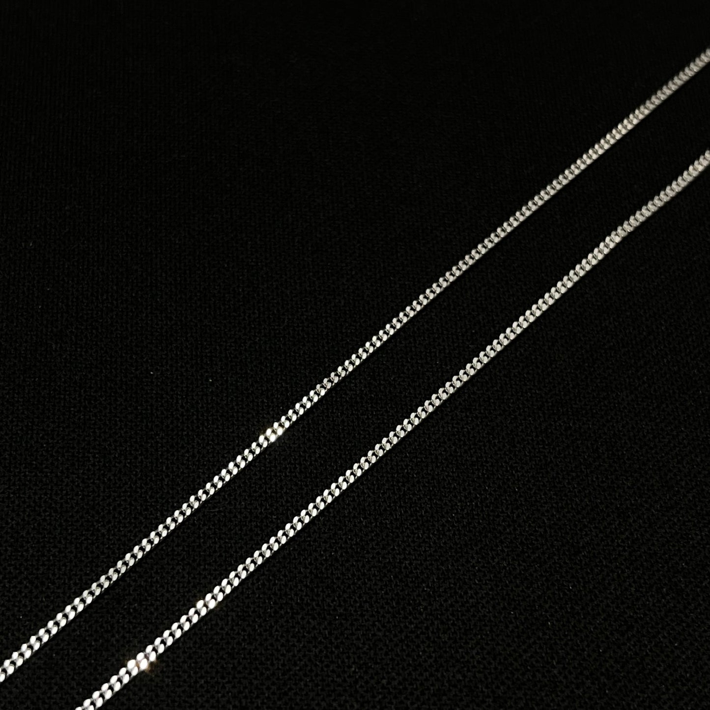 1MM Sterling Silver Curb Chain
