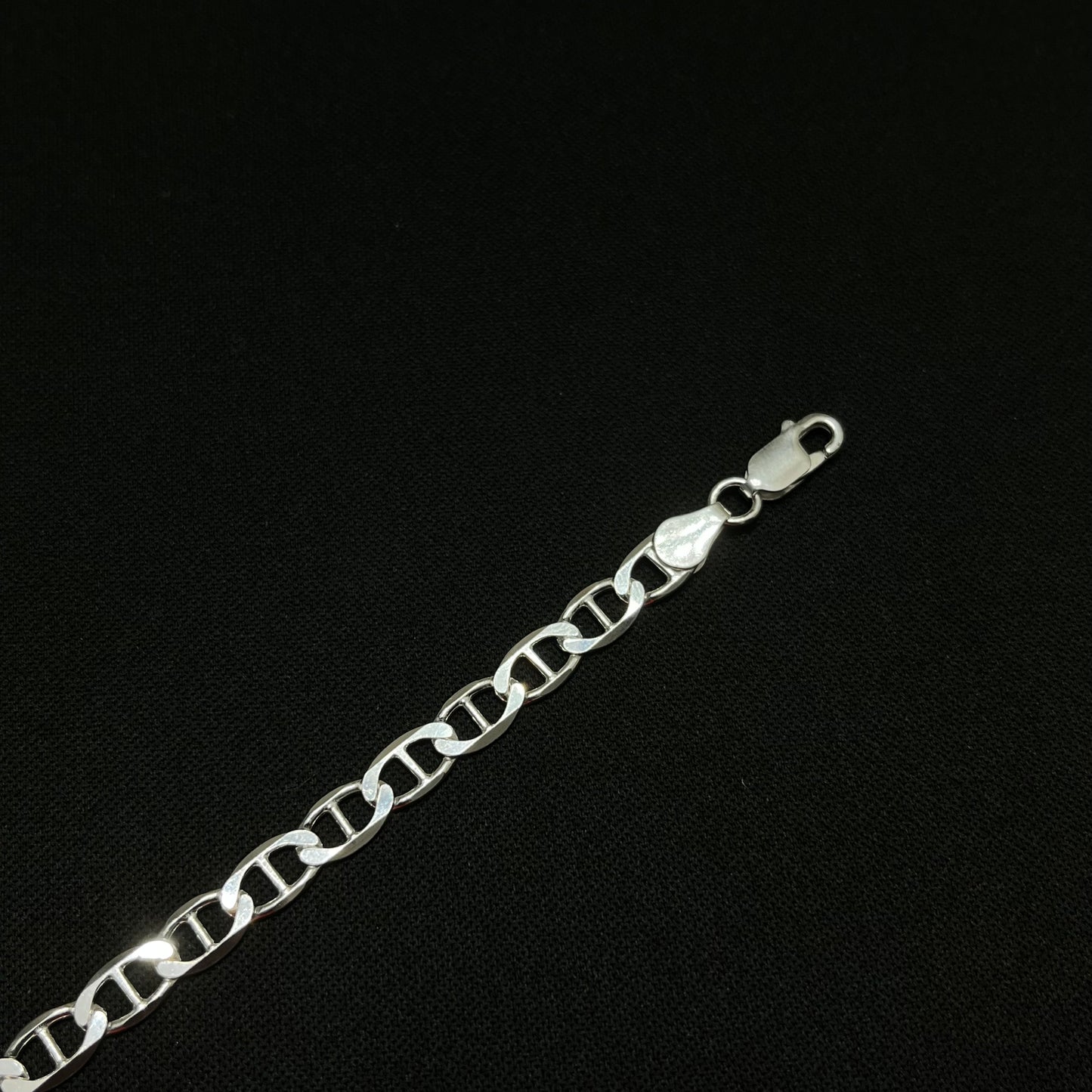 5MM Sterling Silver Mariner Chain