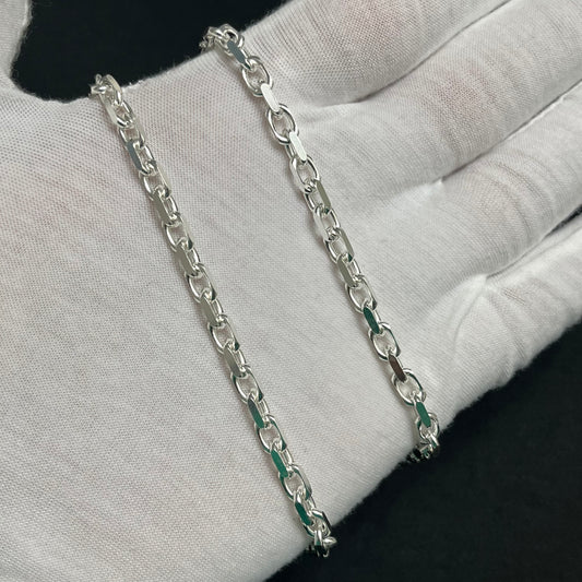 4MM Sterling Silver Anchor Chain
