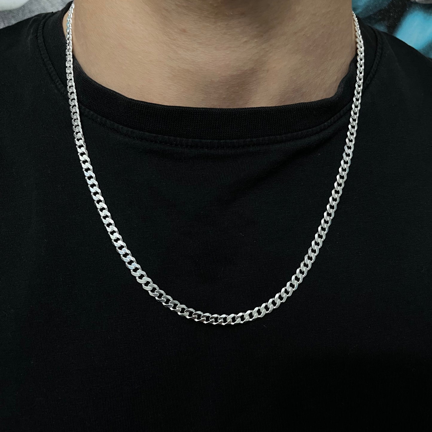 5MM Sterling Silver Curb Chain