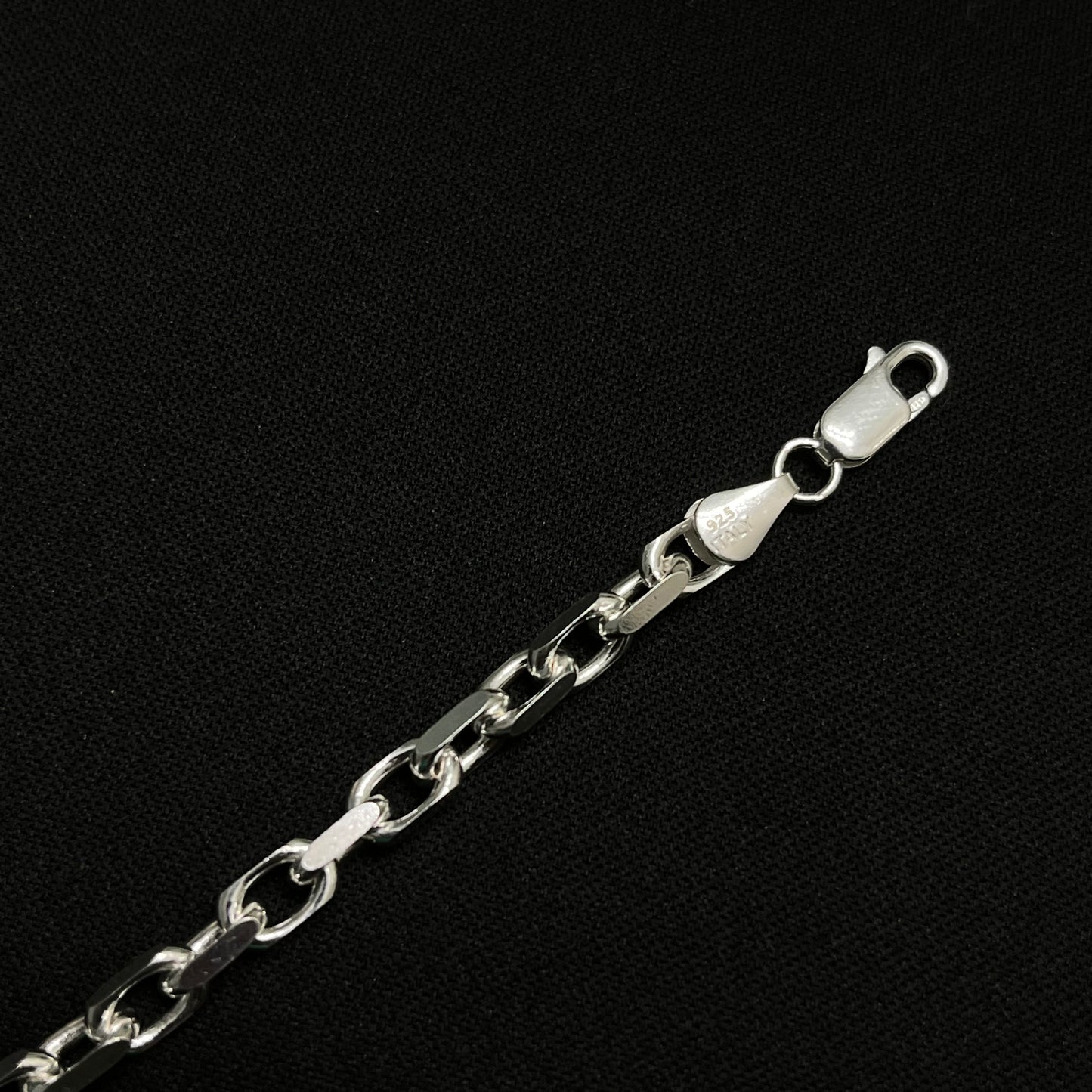 4MM Sterling Silver Anchor Chain