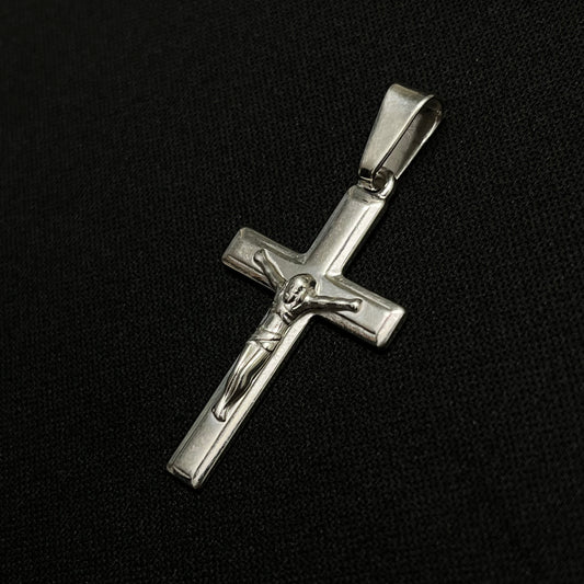 Sterling Silver Crucifix Pendant
