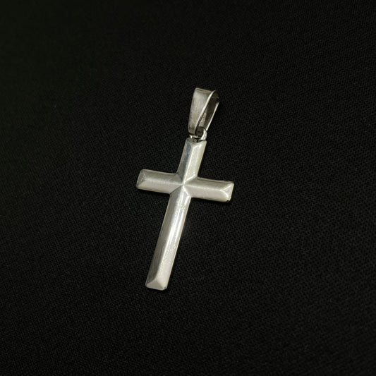 Sterling Silver Plain Cross Pendant
