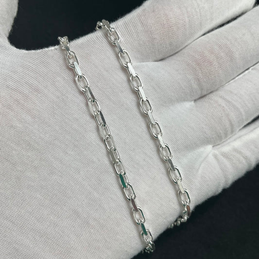 3.5MM Sterling Silver Anchor Chain