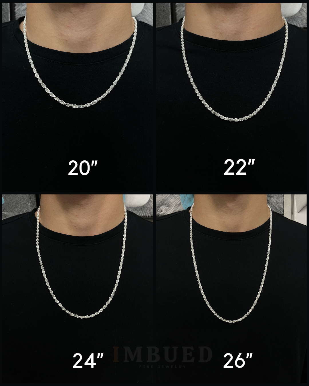 Necklace Chain Length Guide – Lapis London