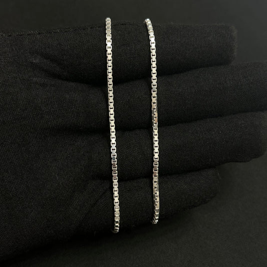 2MM Sterling Silver Box Chain