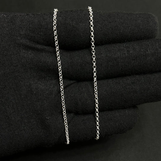 1MM Sterling Silver Rolo Chain