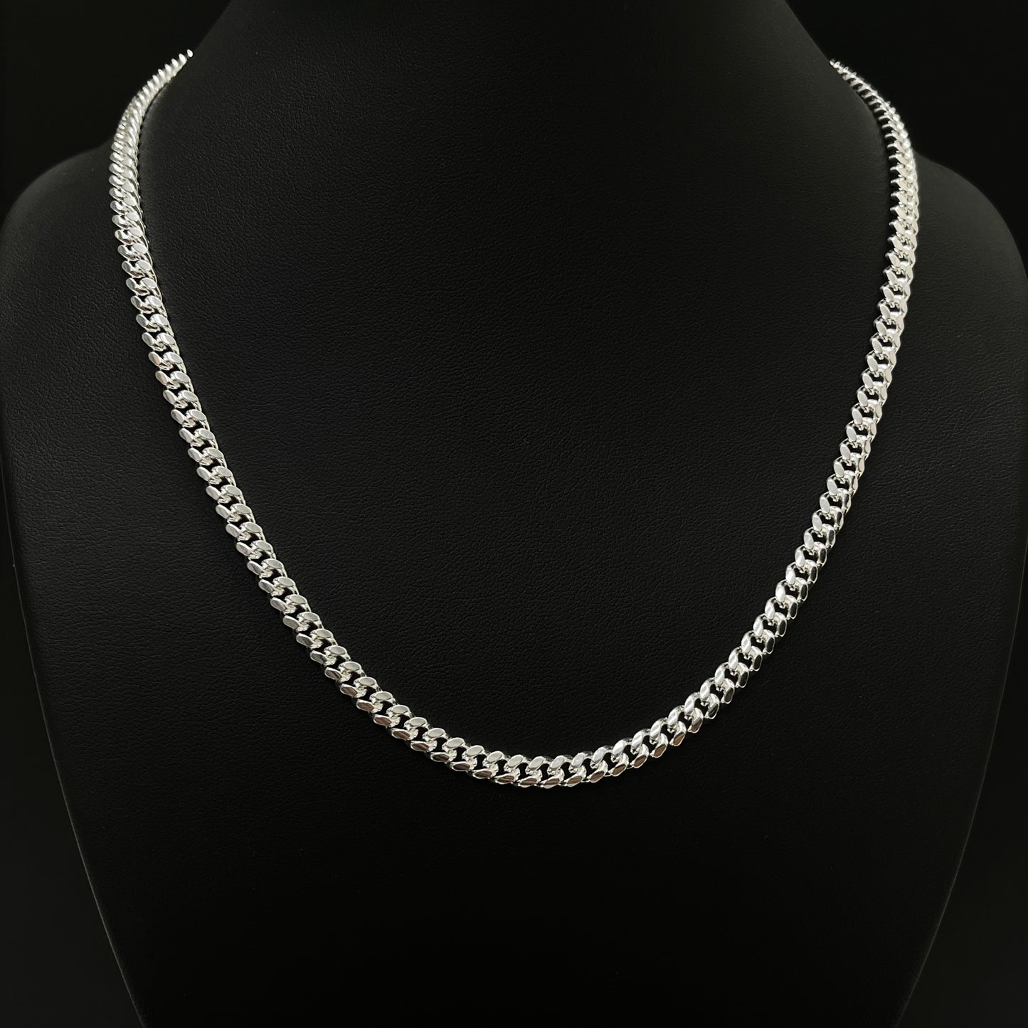 5MM Sterling Silver Miami Cuban Link Chain