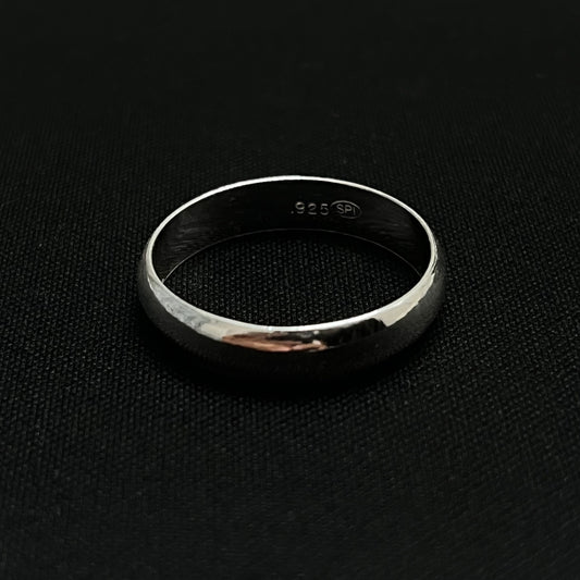 Sterling Silver 5MM Plain Band Ring