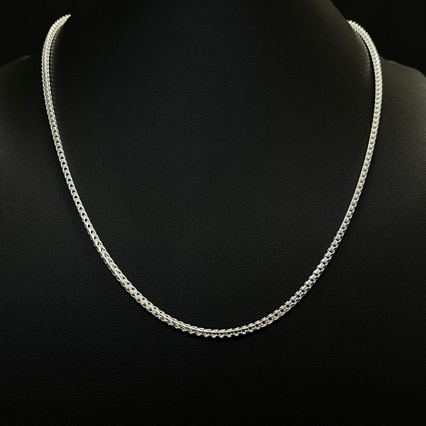 2.5MM Sterling Silver Franco Chain