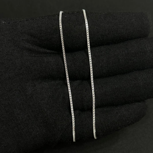 1MM Sterling Silver Curb Chain