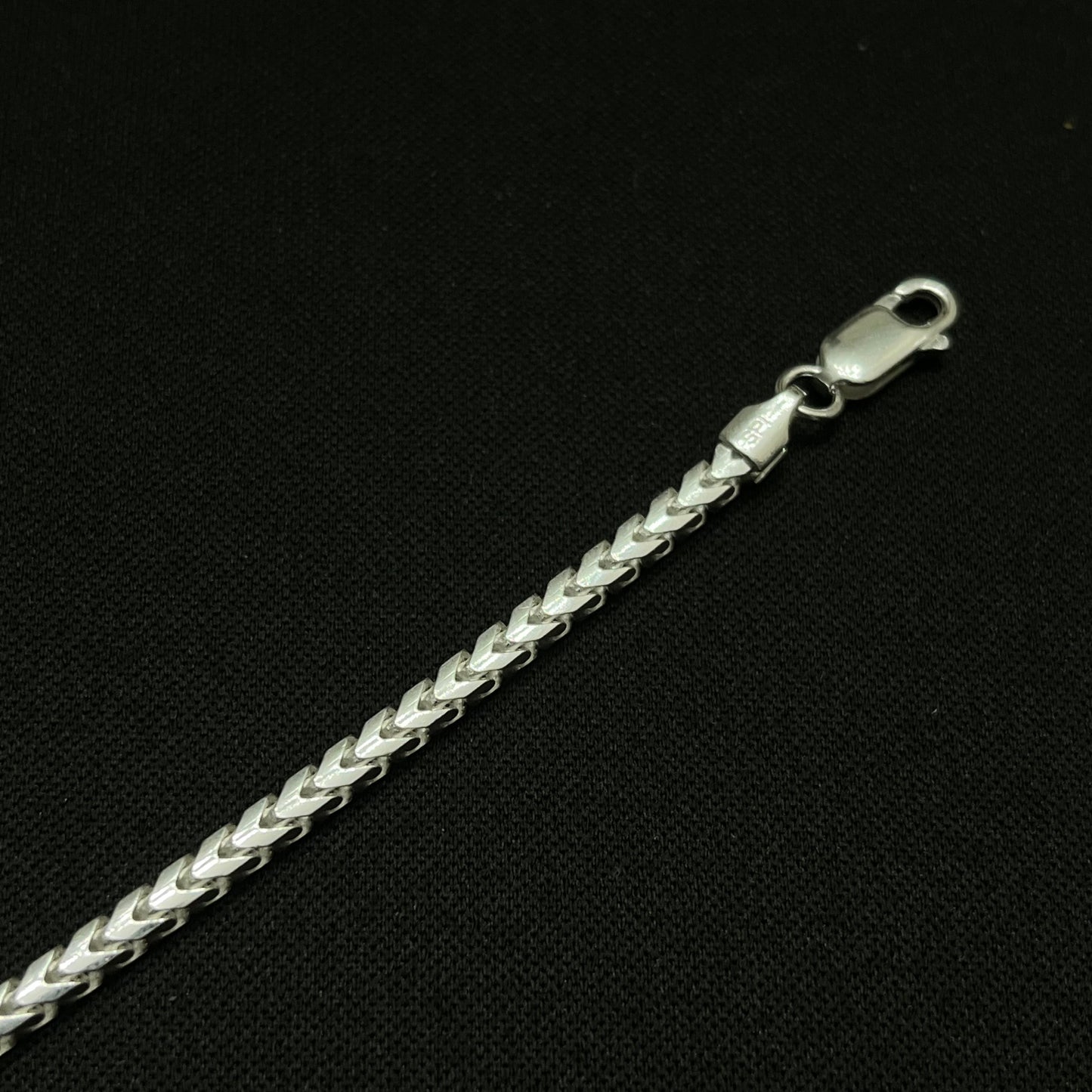 2.8MM Sterling Silver Franco Chain