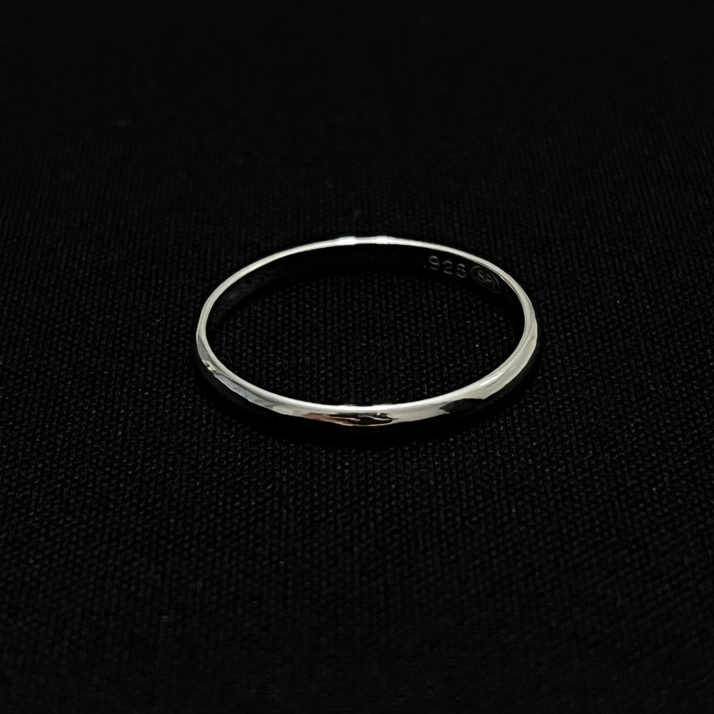 Sterling Silver 2MM Plain Band Ring