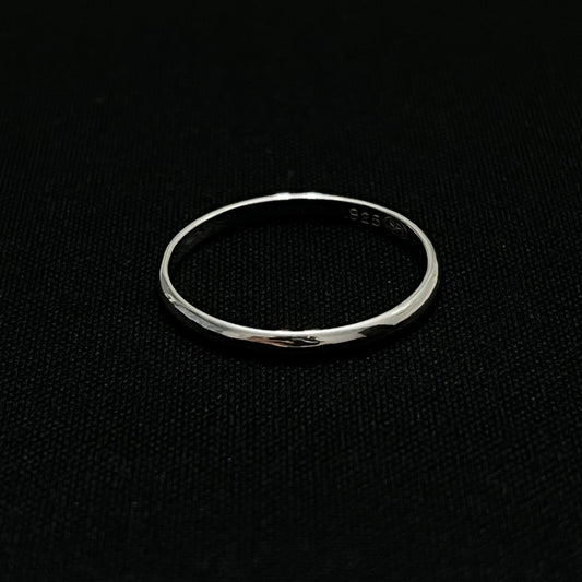 Sterling Silver 2MM Plain Band Ring