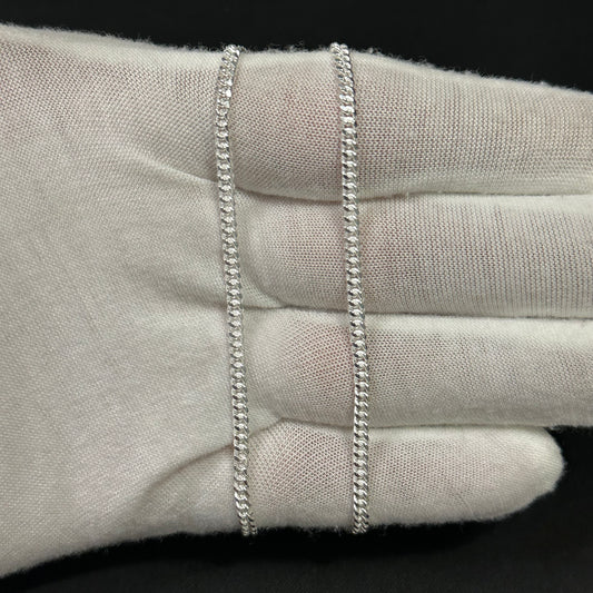 3MM Sterling Silver Miami Cuban Link Chain