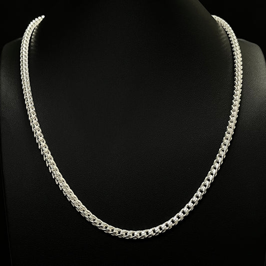 4.5MM Sterling Silver Franco Chain