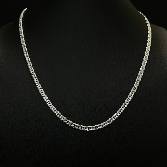 4MM Sterling Silver Imbued Chain